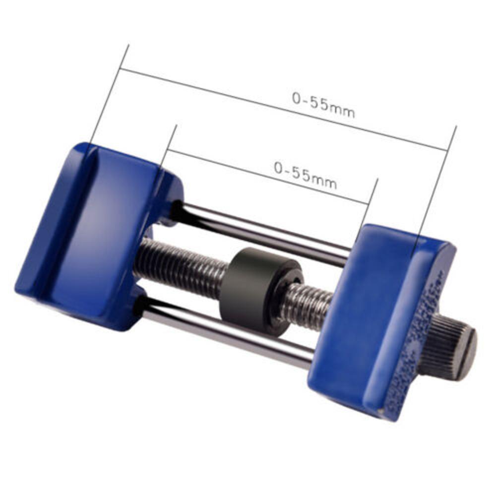 CNCEST Metal Honing Guide Jig Fit for Sharpening Wood Plain Chisel Plane Planers Blade Manual Tool Adjustable Clamping Width