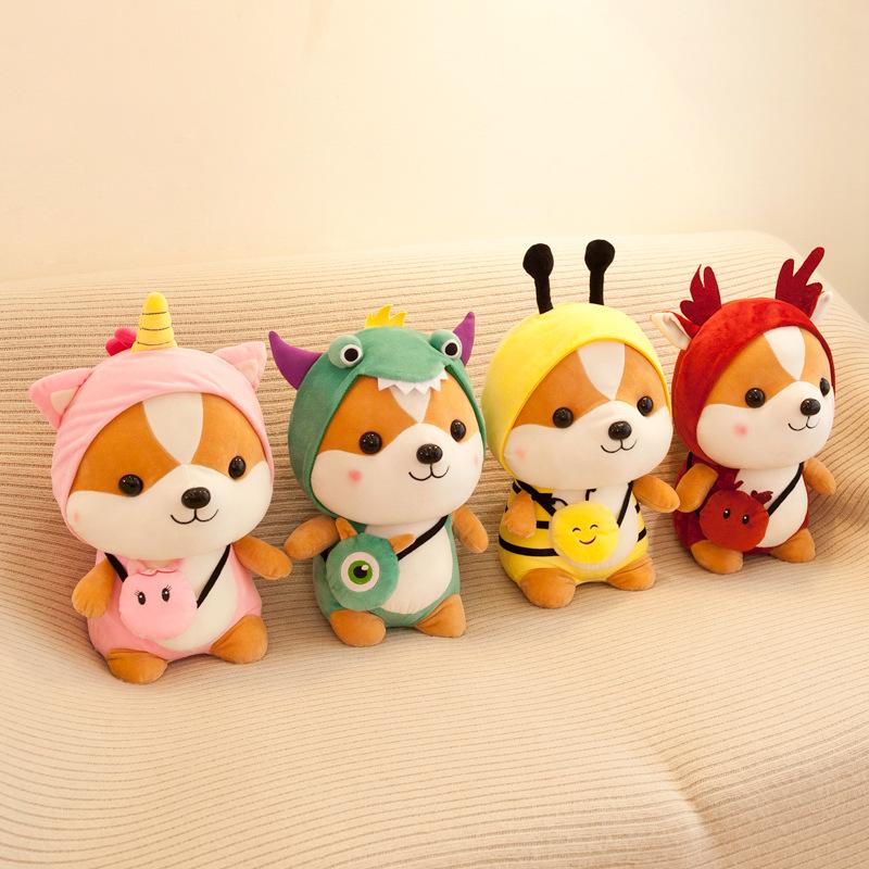

Transforming Squirrel, Dinosaur, Moose, Unicorn Plush Toy - Children s Gift 23 cm