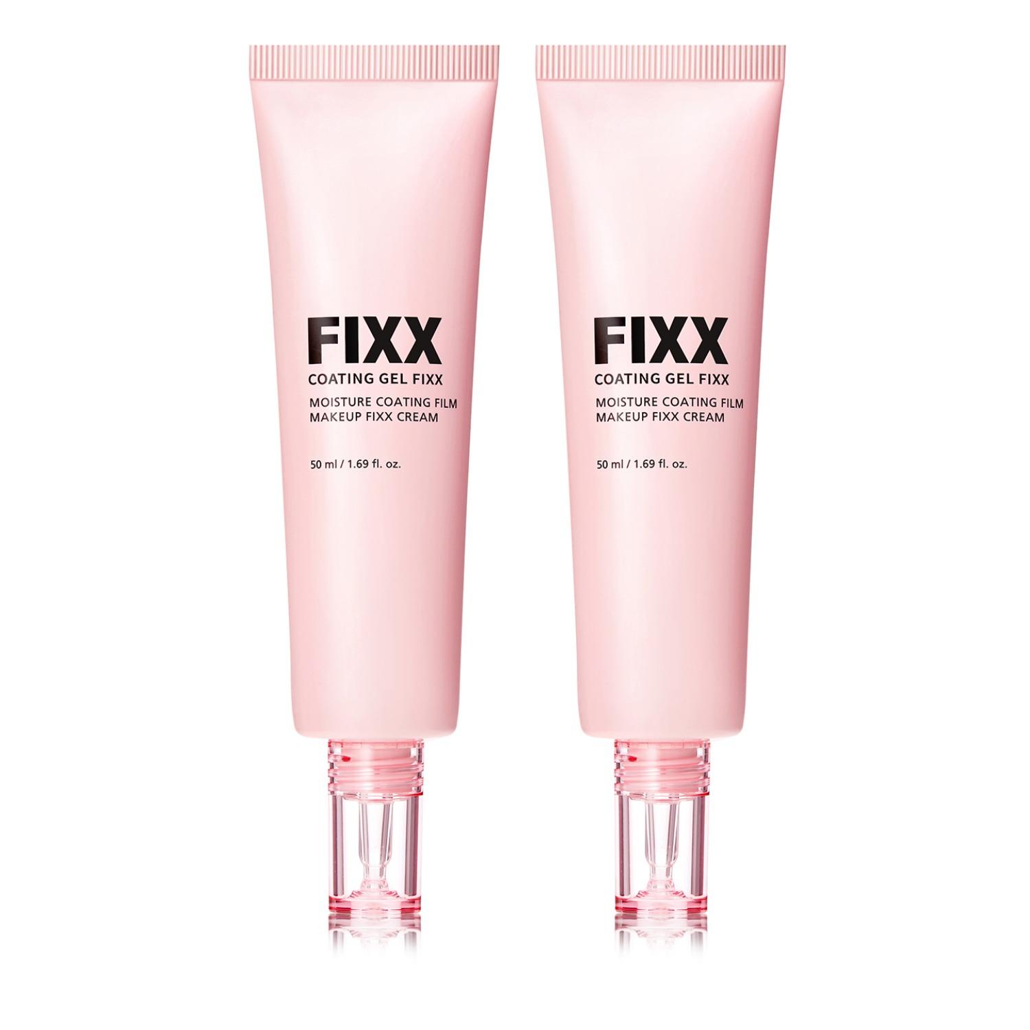 So Natural Coating Gel Makeup Fixer 50ml x 2ea - Strong Moisture Barrier & Long-Lasting Glow Setting Mist for Dewy Skin