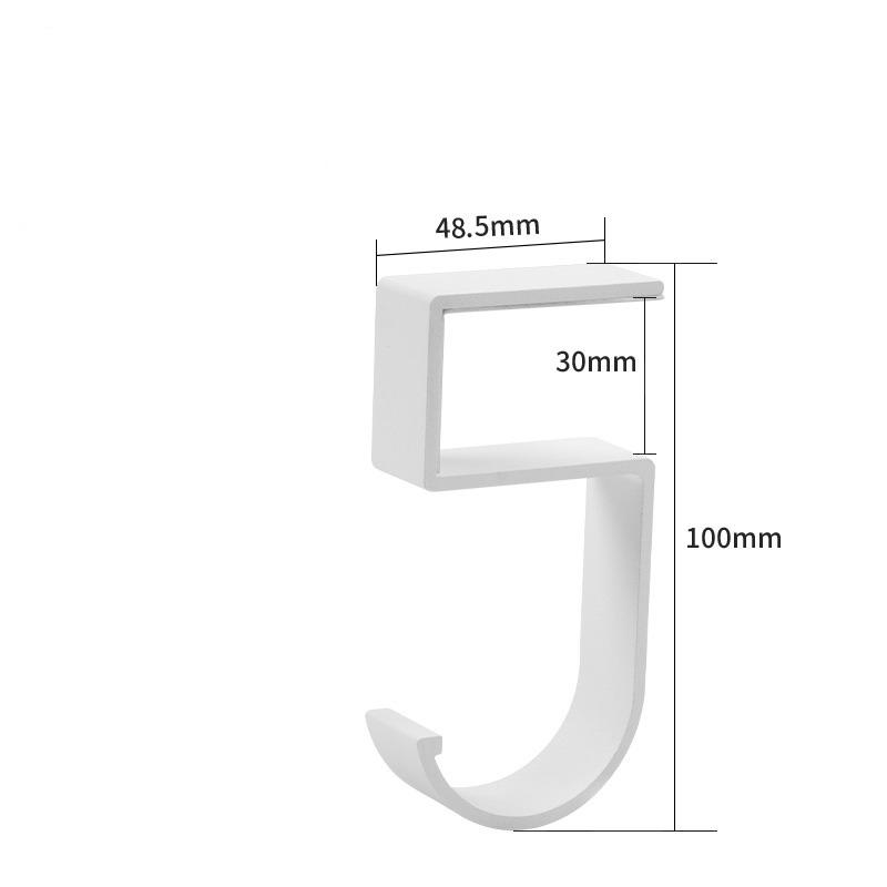 1Pc Student Backpack Hooks Office Desks Mobile Hanging Bag Hooks Divine Tools Desks Side Tables Portable Practical Hooks