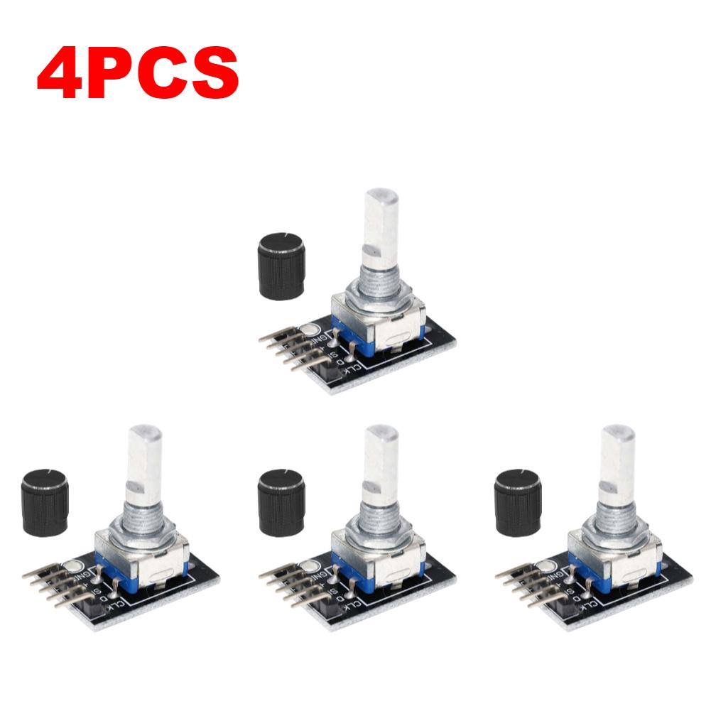 HW-040 360 Degrees Rotary Encoder Switch Module 5V Rotary Encoder Module with Knob Cap Brick Sensor Development Board