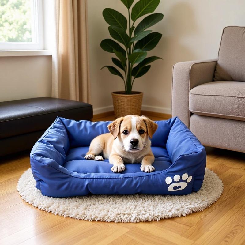 All-Season Waterproof Tear-Resistant Pet Bed for Dogs and Cats