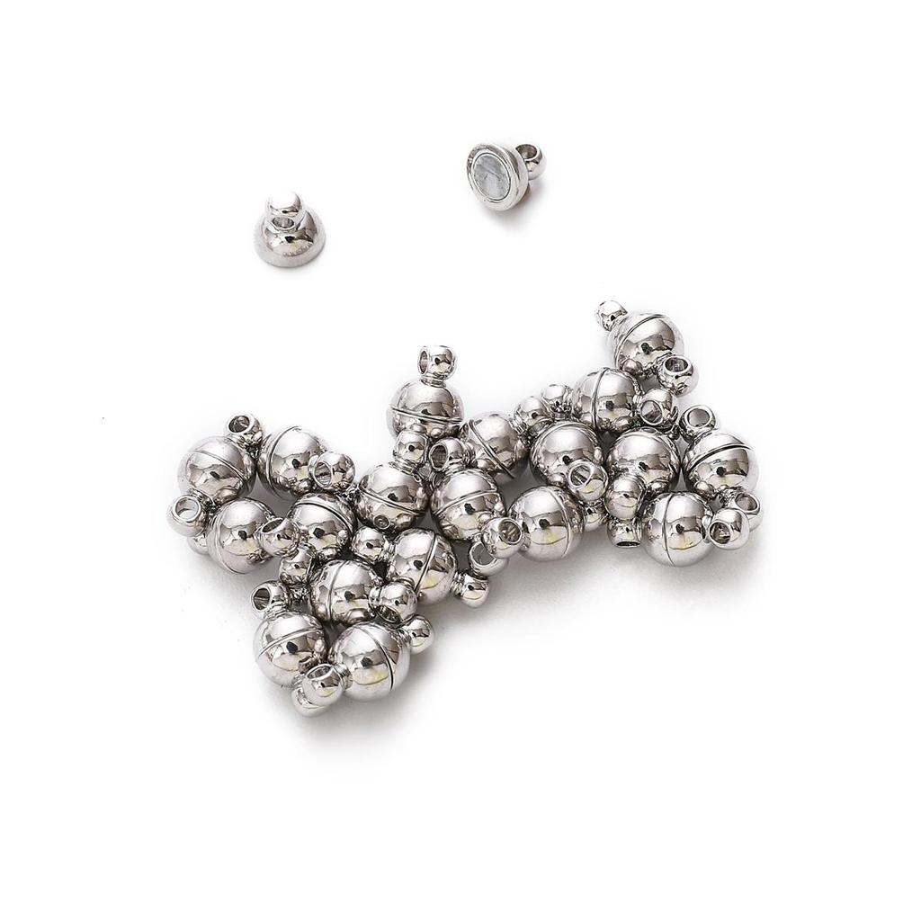 1Set/bag Copper Ball Magnet Buckle For DIY Jewelry Making Craft Accessories