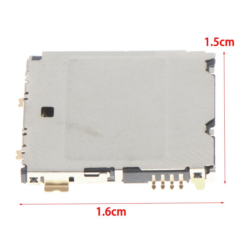 Micro SIM Card Reader Connector SCHA5B0200 Heat Resistant Part for Smartphone Motherboard Repair Use