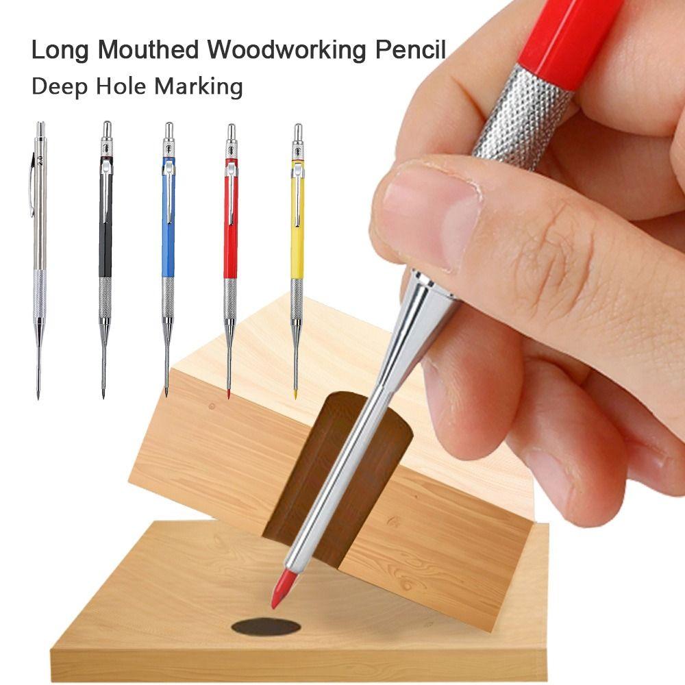 2.0mm Carpentry Pencil Metal Wood Marking Pencil Simple Carpenter Pencil Carpentry Tools