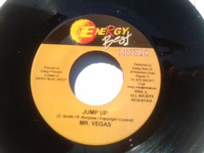 7inch Record MR. VEGAS / ANTHONY RED ROSE & RATI - Jump Up / Gonna Have A Party NONE Energy Beat Mus 2005 Jamaica Reggae, Ska & Dub Used