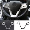 Car Steering Wheel Covers Stickers for For BMW 3 5 series G20 G30 X3 X5 X7 G01 G05 G07 GT6 G32 7 Series G11 +