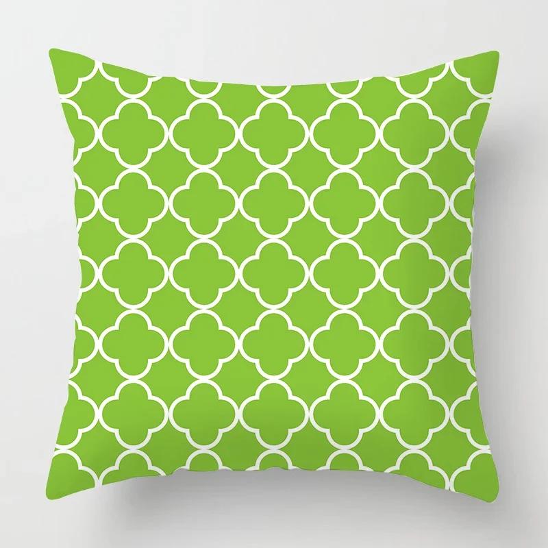 Heimwerker Wohnzimmer Sofa Ornament Kissenbezug Auto Kissenbezug Nordisch Grün Süß