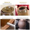 Ceramic Food Storage Jar with Lid