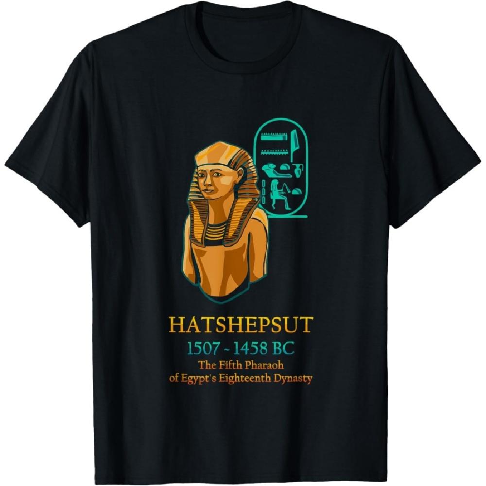

Ancient Egyptian Pharaoh Queen Hatshepsut_ Women in History T-Shirt S