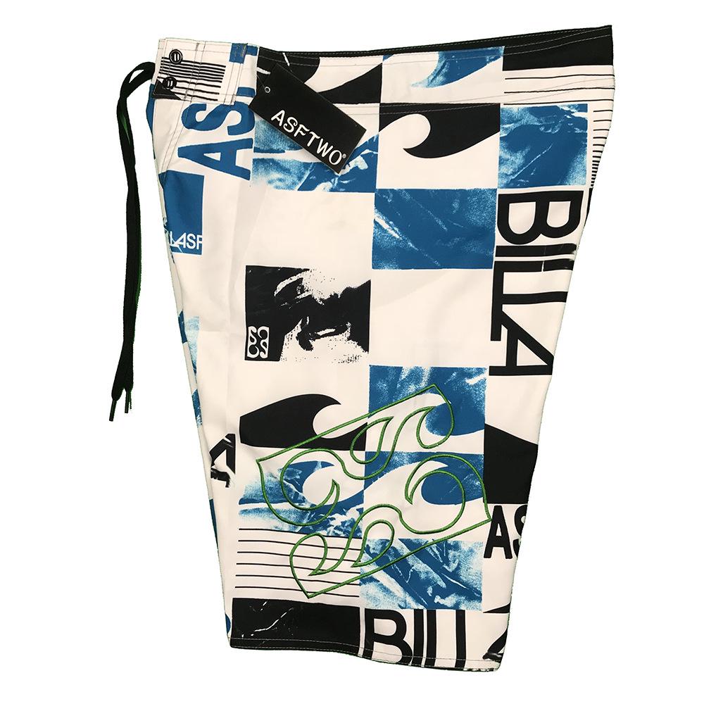 ASFTWO Herren Quick Dry Surf Beach Shorts - 2020 Sommer Casual