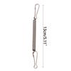 Small Pet Cage Water Bottle Spring Stand for Drinking Bottle Water Feeders StainlessSteel Clip On Stand for Pet Cage