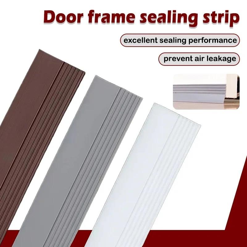 1pc Door Bottom Seal Strip - Flexible Weatherstrip | Windproof, Dustproof, Rainproof, Noise Reduction | Self-Ad