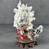 One Piece Figurine of Sitting Nika Luffy God of the Sun Luffy Car Dashboard or Tabletop Ornament Anime Themed