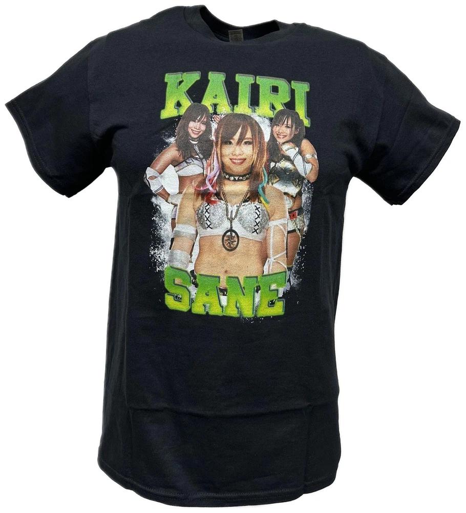 Kairi Sane Green Name Black Tshirt M