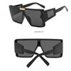 Oversized Shades Women Sunglasses Black Fashion Square Glasses Big Frame Vintage Retro Glasses Female  Oculos Feminino