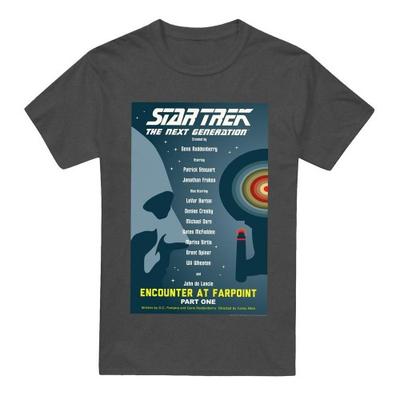 STAR TREK Unisex dospělý Tričko The Next Generation Sezóna 1 Epizoda 1