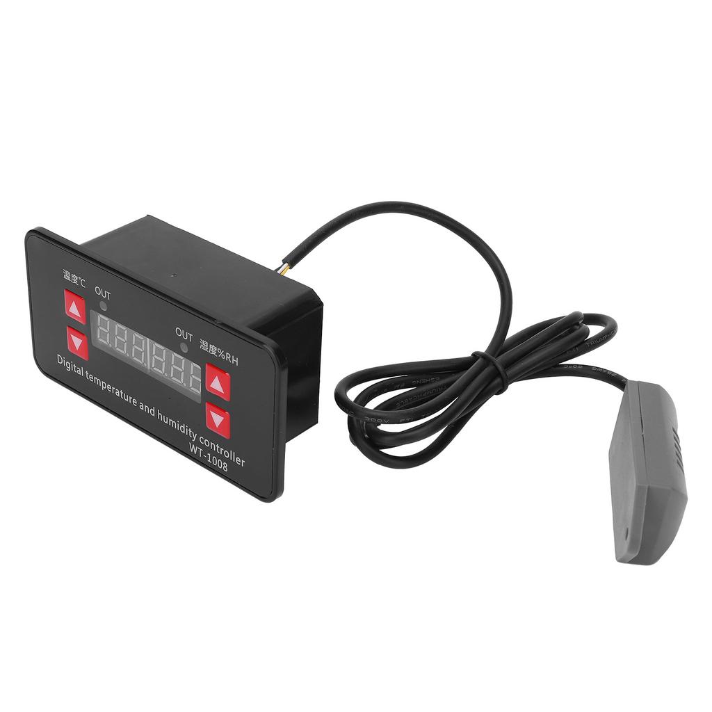 Temperature and Humidity Controller Digital Display Greenhouse Switch WT-1008 110-220VAC
