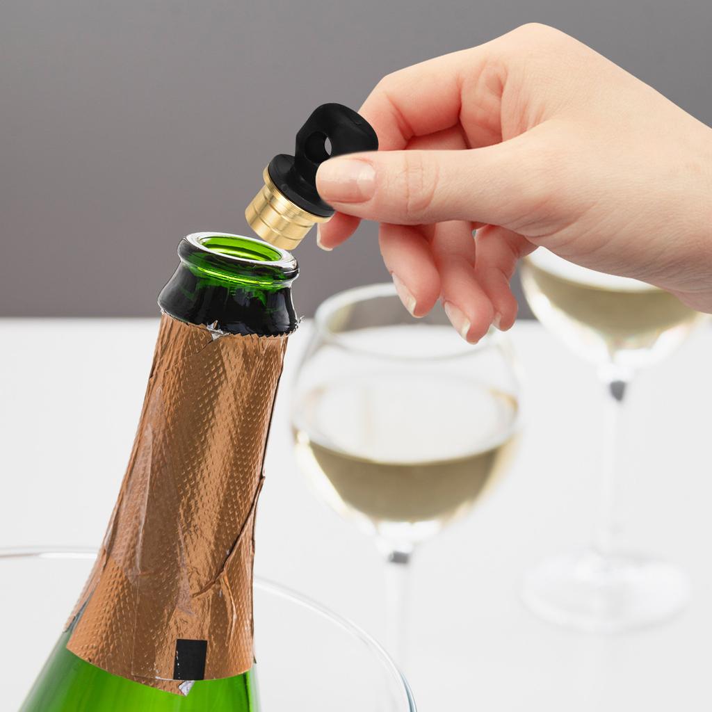 2Pcs Gourd Wine Stoppers Reusable Decorative Bottle Plugs Airtight Sealers for Bottles Beer Saver Wine Stopper Party Supplies
