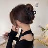 13cm Large Matte Resin Hair Claw Clip for Women - Retro Korean Style Hairpin