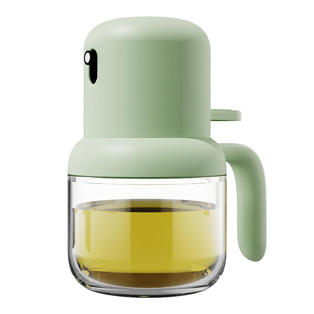 Transparent Oil Bottle With Sprayers Refillable Soys Sauce Vinegar Sprayers For Barbecue Use