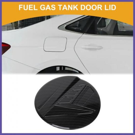 Fuel Tank Door Cap for Hyundai Elantra Gas Tank Flap Carbon Fiber
