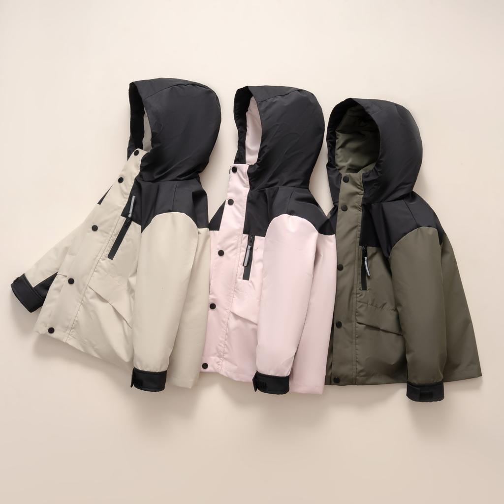 Children's down new outdoor down jacket jacket men's and women's children's clothing removable jacket