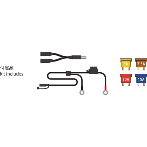 KOMINE Motorcycle Electric Inner Pants 12V EK-107 1181 For Autumn, Winter, Spring, Electric Heating, Windproof 08-107 Black L