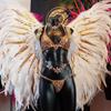 Natural Gold Goose Feathers 50Pcs For Boho Wedding Decor Dream Catcher Diy Craft Supplies Premium Plumas Decorativas