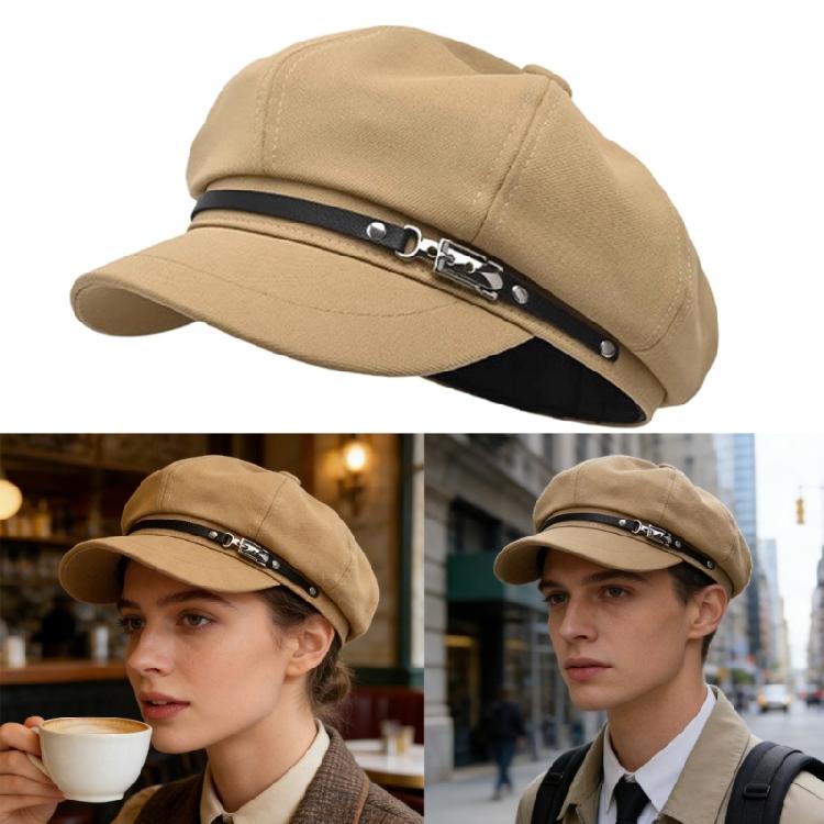 Trendy Berets Decorative Charm Unisex Headwear Accessory for Women Men Cabbie Hat for Halloween Cosplay Party Outfit