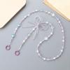 Pearl Beaded Phone Chain Bag Chain Mobile Phone Crossbody Strap  Phone Case Accessories