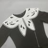 Detachable Embroidered Lace Fake Collar Polyester Decorative Fake Collar New Floral Collar  Dresses