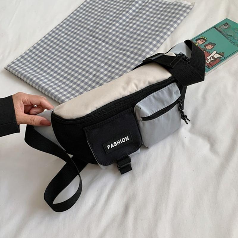 Multifunctional Casual Waist Bag Chest Bag Outdoor Sports Portable Mobile Phone Bag Crossbody Bag Large Capacity Shoulder Bag Armpit Bag Wallet