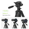 Andoer TTT-009 168CM/66.14Inch Portable Photography Tripod Monopod Camera Horizontal Tripod Stand