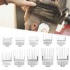 10pcs Haircut Positioning Comb Limit Comb Replacement Guide Comb Set for Hair ClipperSilver