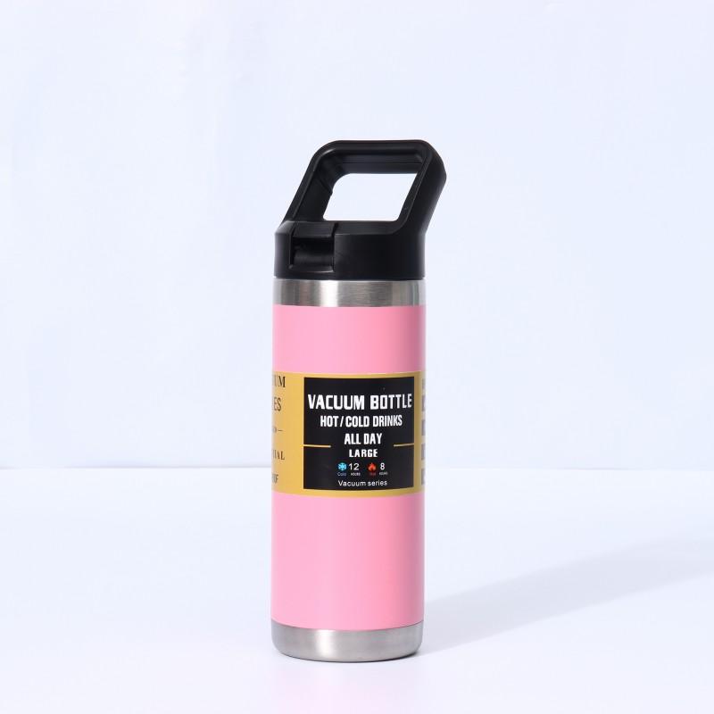 Stainless Steel Vacuum Insulated Travel Mug With Handle 600ml 800ml 1000ml Outdoor Camping Gym Office