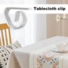 Table Cloth Holding Clip 12 Pieces Tablecloth Clamps Portable Table Cloth Cover Clamps For Picnics Weddings Gradua