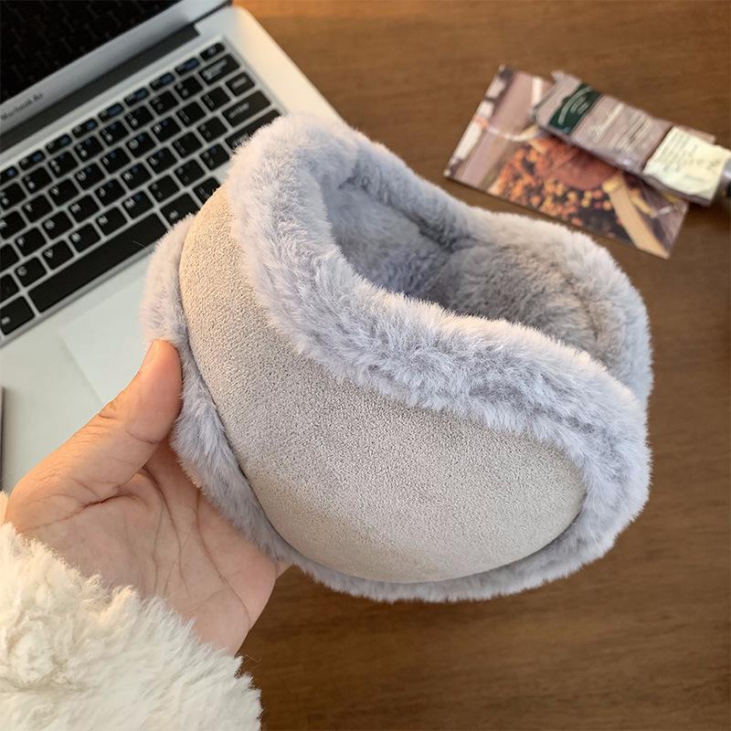 Earmuffs: Unisex Winter Plush Ear Warmers for Outdoor Cycling