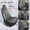 Star Wish 2625 Universal Perforated Leather Seat Cover - Full Coverage, Breathable, Four Seasons Use