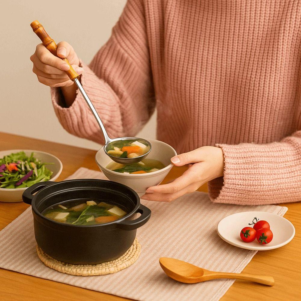 Tableware Small Soup Spoon Stainless Steel Hot Pot Spoon Gifts Slotted Spoons