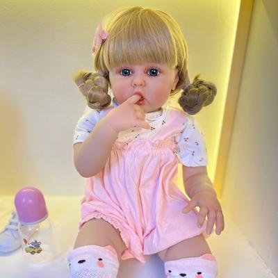 BZDOLL Reborn Baby Doll Realistická 60 cm mäkká silikónová vinylová hračka Princezná Batoľa Bebe Darček k narodeninám pre dieťa