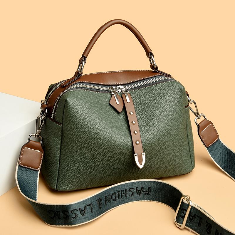 Women's Leather Bag High Quality Luxury Female Shoulder Crossbody Bags Designer Ladies Messenger Bag