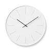 Divide Analog Wall Clock, White, NL17-01 WH