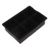6 Grid Ice Tray Mold Large Diy Food Grade Silicone Ice Cube Square Tray Mold