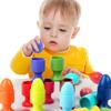 Egg Wooden Ball Cup Infant Early Education Intelligent Grasping Practice Babies