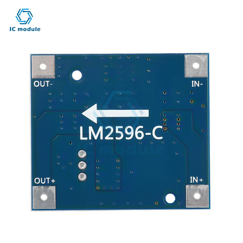 DC 3-40V to 3.3V/5V/9V/12V/18V Step-Down Power Module LM2596 DC-DC Adjustable Buck Converter DC 3-40V to DC 1.5-35V Power Supply
