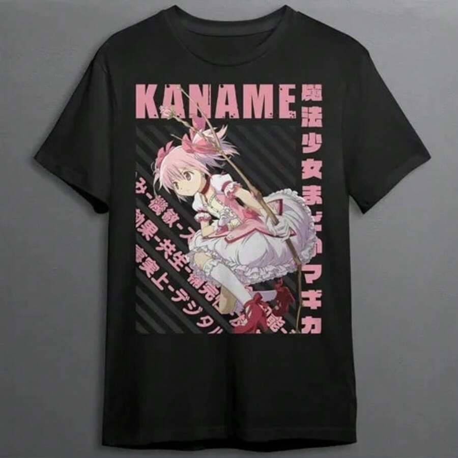 

2026 Girls Boys & Teens Casual Graphic Print T-Shirt, Summer TopCotton Men s T-Shirts, Mahou Shoujo 5XL різнокольоровий