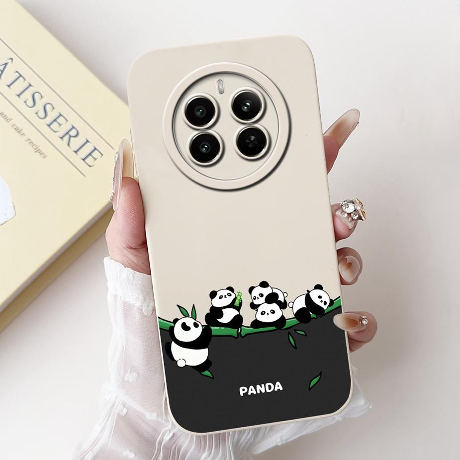 For Realme 12 Pro Plus Case RMX3840 Cute Cartoon Cover Soft Silicone Phone Case For Realme 12 Plus 12X Realme12 Pro + Bags Shell