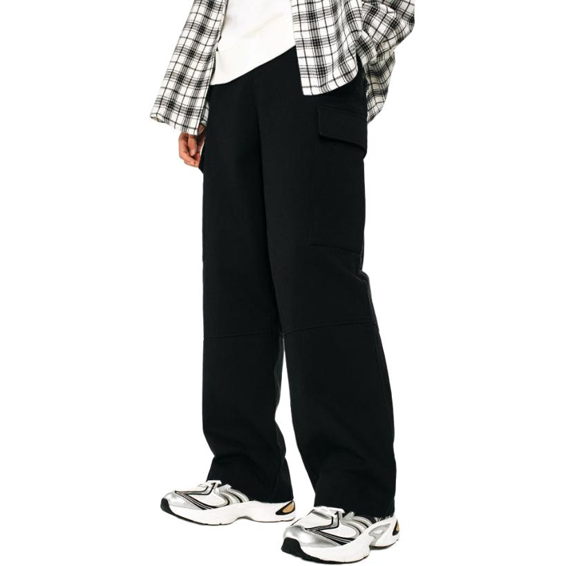 Anta Comfortable Loose Solid Color Casual Pants Men Bottoms Black 952448502-4