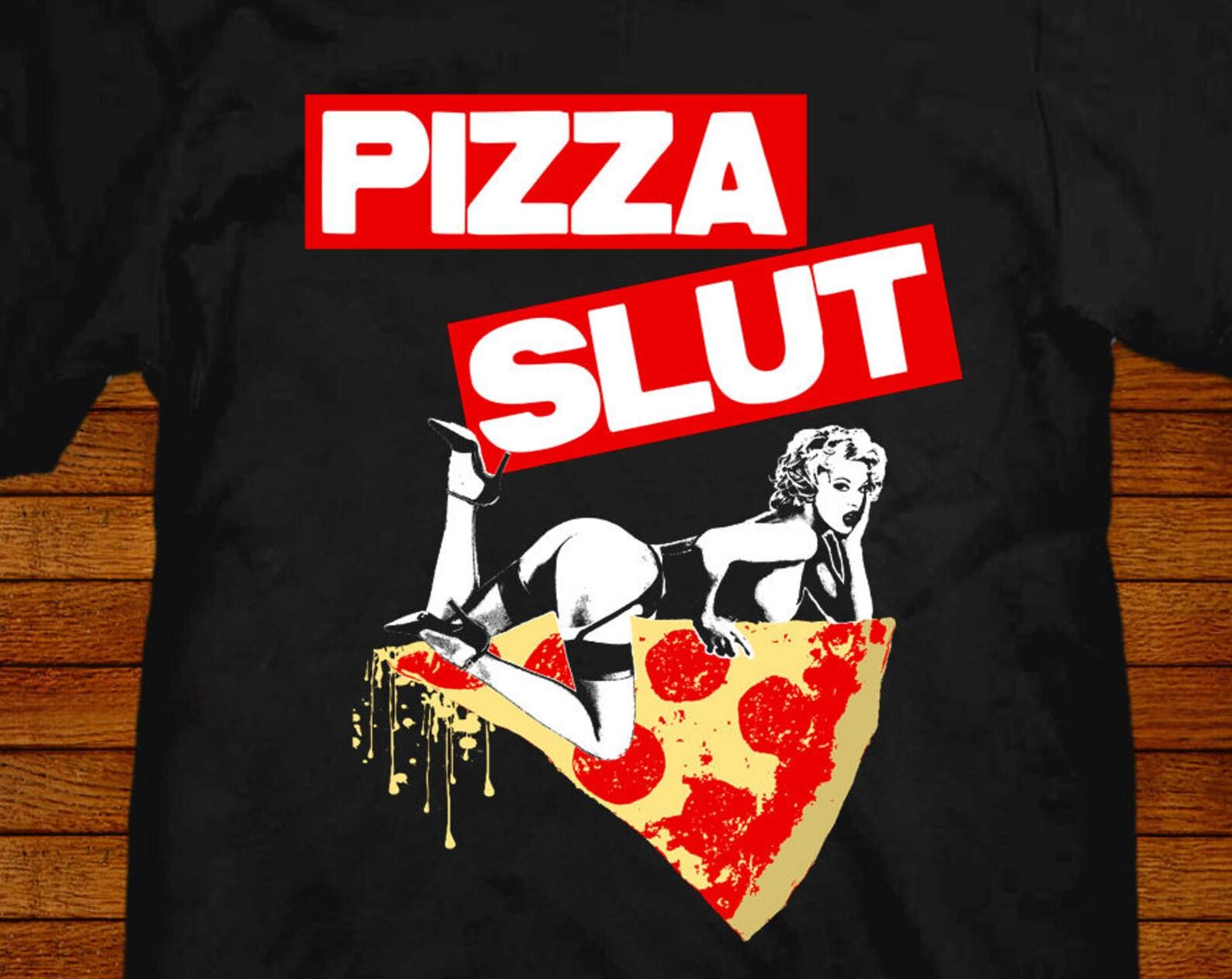 Pizza Slut Graphic Tee - Jared Swart Artwork XL